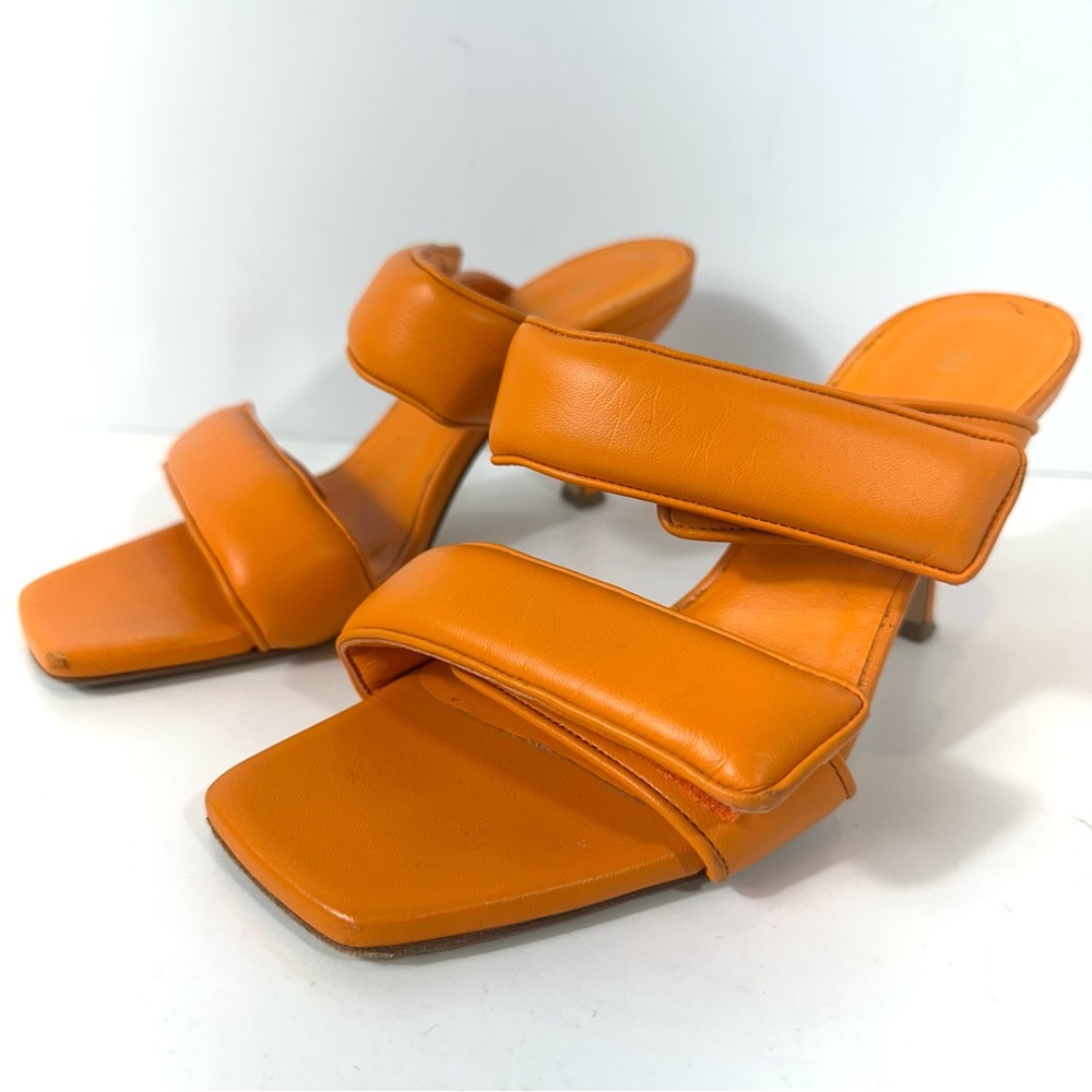 Gia Borghini x Pernille Teisbaek Two Strap High Heel Sandal Size 36.5 - Picture 6 of 10